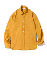 スタンダードステッチリネンシャツS74/Standard Stitch Linen Shirt S74 Mandarin Orange