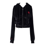 ダーリンユアジップアップ / DARLING, YOUR ZIP UP ! #VELVET BLACK