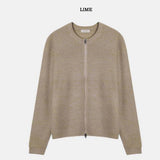 アンブラーラウンドジップアップニット / AMBLER ROUND ZIPUP KNIT