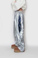 メタルサイドジッパーパンツ / metal side zipper pants
