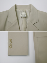 [SHOPPERMADE] シングルクラシックジャケット(3color) (6667109269622)