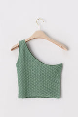 セットザルールズワンショルダートップ / Set The Rules One Shoulder Top