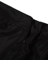 ラップ スカート ブーツカット トラウザー