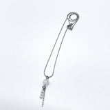 デューネックレス/White dew necklace