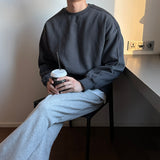 LMN ラインオーバーサイズスウェットシャツ / LMN line oversized fit sweatshirt (4 colors)