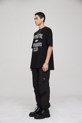 アスレチックオーバーサイズTシャツ /ATHLETIC OVERSIZED T-SHIRT BLACK