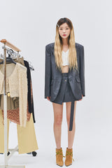 トミーオーバーサイズフィットブレザージャケット/Tommy Oversized Fit Blazer jk (2 colors)