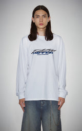 GRAFFITI LONG SLEEVE_WHITE