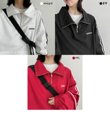 ニアーラインハーフジップアップアノラックトラックトップス / Near Line Half Zip-Up Anorak Track Top