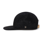 VA Square Suede Camp Cap / Black