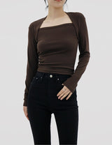 ピークボレロTシャツ / Peak Bolero T-shirt (4color)