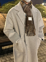 LMN ピンタックバックバンディングワイドスラックス / LMN pin tuck back-banding wide slacks (4 colors)