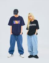 バギーデニムパンツ/MBSRCOPT101 MID90 BAGGY DENIM PANTS LIGHTBLUE