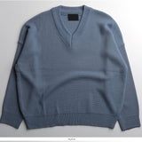 MJ Overfit Masion V Neck Knit (6color) (4638421876854)
