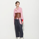 LUIS SCARF BLOUSE, PINK (6633600483446)