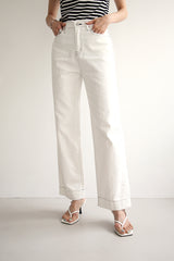 クロスジーンズ / CROSS JEANS / SEMI WIDE DENIM PANTS