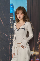 ストリングホックトップス / STRING HOOK TOP (IVORY)