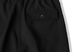 ONE TUCK BERMUDA PANTS BLACK (6561071497334)
