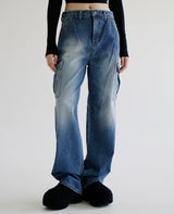 セニティーカーゴパンツ / no.5184 Senity Cargo Pants - Deep blue