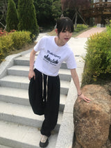 バロンワンタックナイロンパンツ