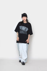 ツートーンカラードストリングパンツ / two-tone colored string pants