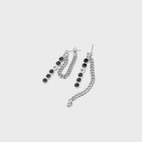 ダブルグレープチェーンピアス/DOUBLE GRAPE CHAIN EAR