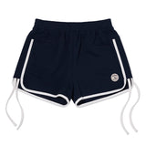 WORDING GRAPHIC DOLPHIN PANTS [NAVY]