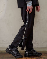 サイドジップワイドスラックスパンツ / SIDE ZIP WIDE SLACKS (4581040095350)