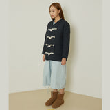 クラウドキルティングジャケット / Cloud quilting jacket (black)