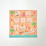 Summer sticker (1 set of 2 sheets) (6695847985270)