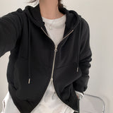 2WAYダブルジッパーフードジップアップ / [Inquiries flooded] These days, two-way double zipper hood zip-up