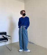 ベルベット ニット Tシャツ / DA Velvet Knit T-shirt (2 colors)