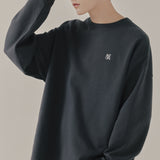 リーセントベーシックロングスリーブ / RECENT BASIC LONG SLEEVE_CHARCOAL