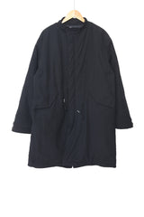 ロングボンバーパッディドジャケット