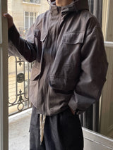 Brest pocket short jacket