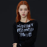 ファンシースタンプクロップカーディガン