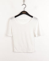 【SET】ラプティホルターナシシースルー半袖Tシャツセット / Lupty Halter Nashi See-through Short Sleeve T-shirt Set