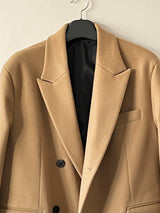 Rio three-button classic long coat