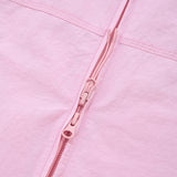 ドゥードゥルチェリークロップウィンドブレーカー／DOODLE CHERRY CROP WINDBREAKER [PINK]