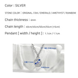 バレット バック ネックレス / Bullet Back Necklace_silver