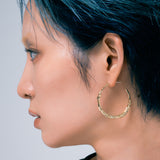 Melting Hoop Earring