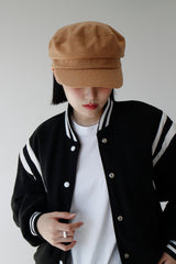 ウールニュースボーイキャップ/Wool Newsboy Cap (2color)