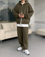 90'sキューブラムナッピング2WAYフードジップアップ / 90's Cube Lamb Napping Two-Way Hood Zip-Up (5 colors)