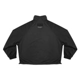 Half zip Windbreaker_Charcoal