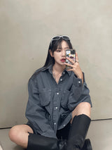 ASCLO Denim Porter Shirt (2color)