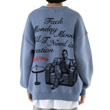 マンデームードニット / MONDAY MOOD KNIT MSHNT001-BG