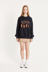 ダンシングパピースウェットシャツ / 25P DANCING PUPPY SWEAT SHIRTS_NAVY