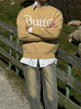 ASCLO Butter Lettering Knit (3color)