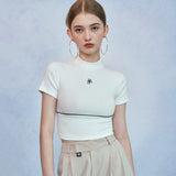 HIDE Piping Crop Top (1/2) (Ivory) (6570966483062)