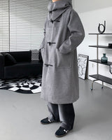 フーデッドネックカバートッポッキコート/SI Hooded Neck Cover Tteubokki Coat (2 colors)